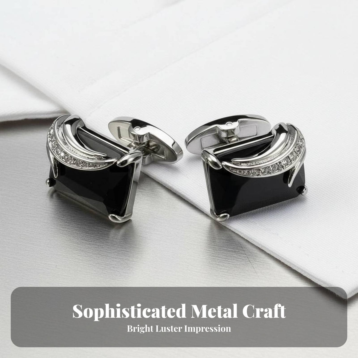 French Shirt Cufflinks Luxurious Design Cufflinks Versatile for Weddings, Grooms