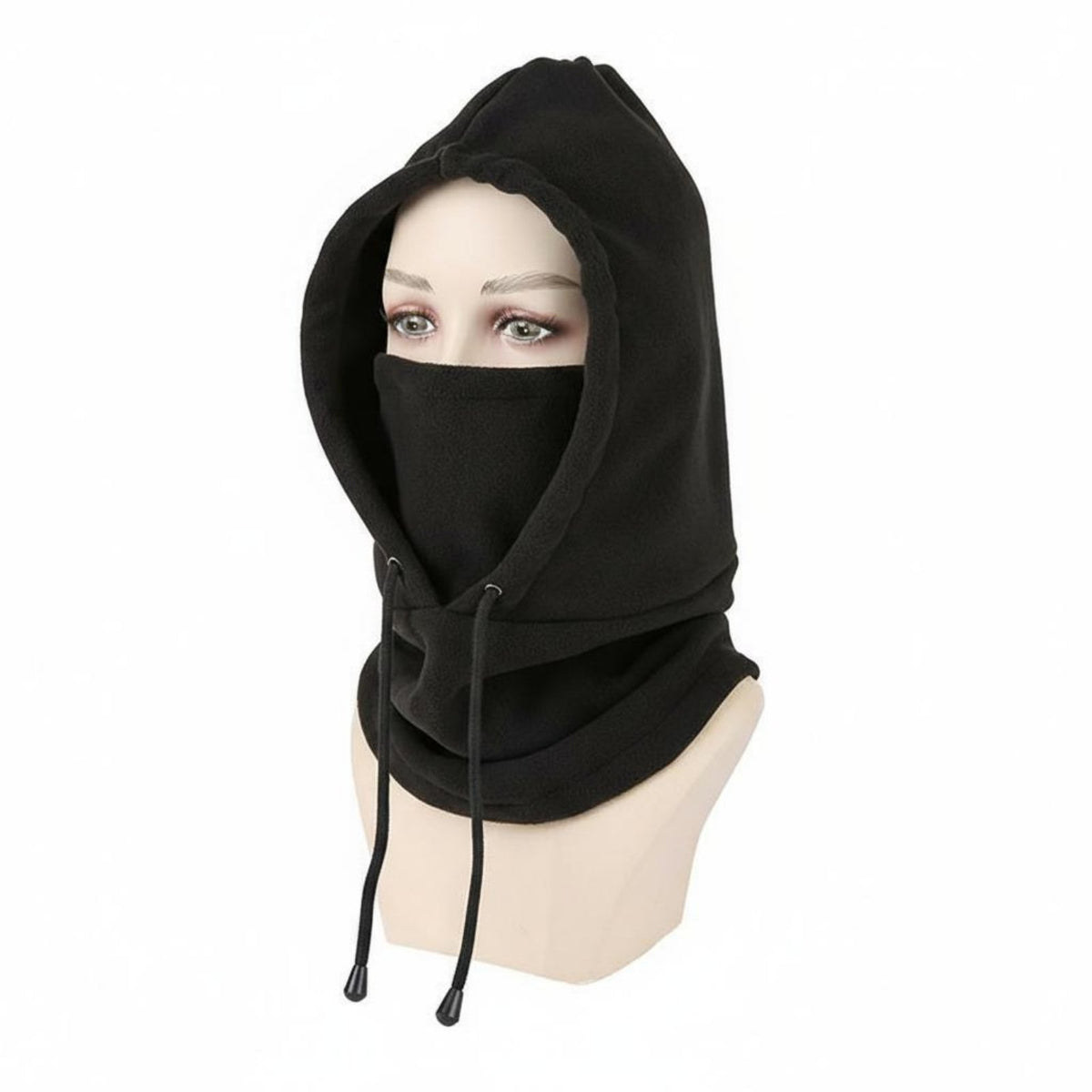 Balaclava Warm Fleece Balaclava Windproof Fleece Hood Full Coverage Winter Ski Face Covering Multi-Functional for Cyclists