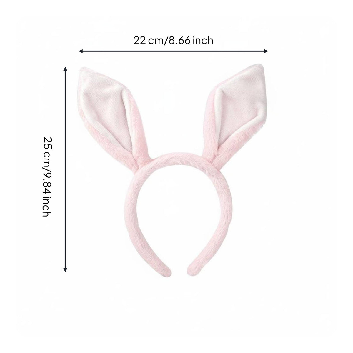 Horse Ears Headband Cute Design Horse Costume Set Soft and Soft and Fuzzy
