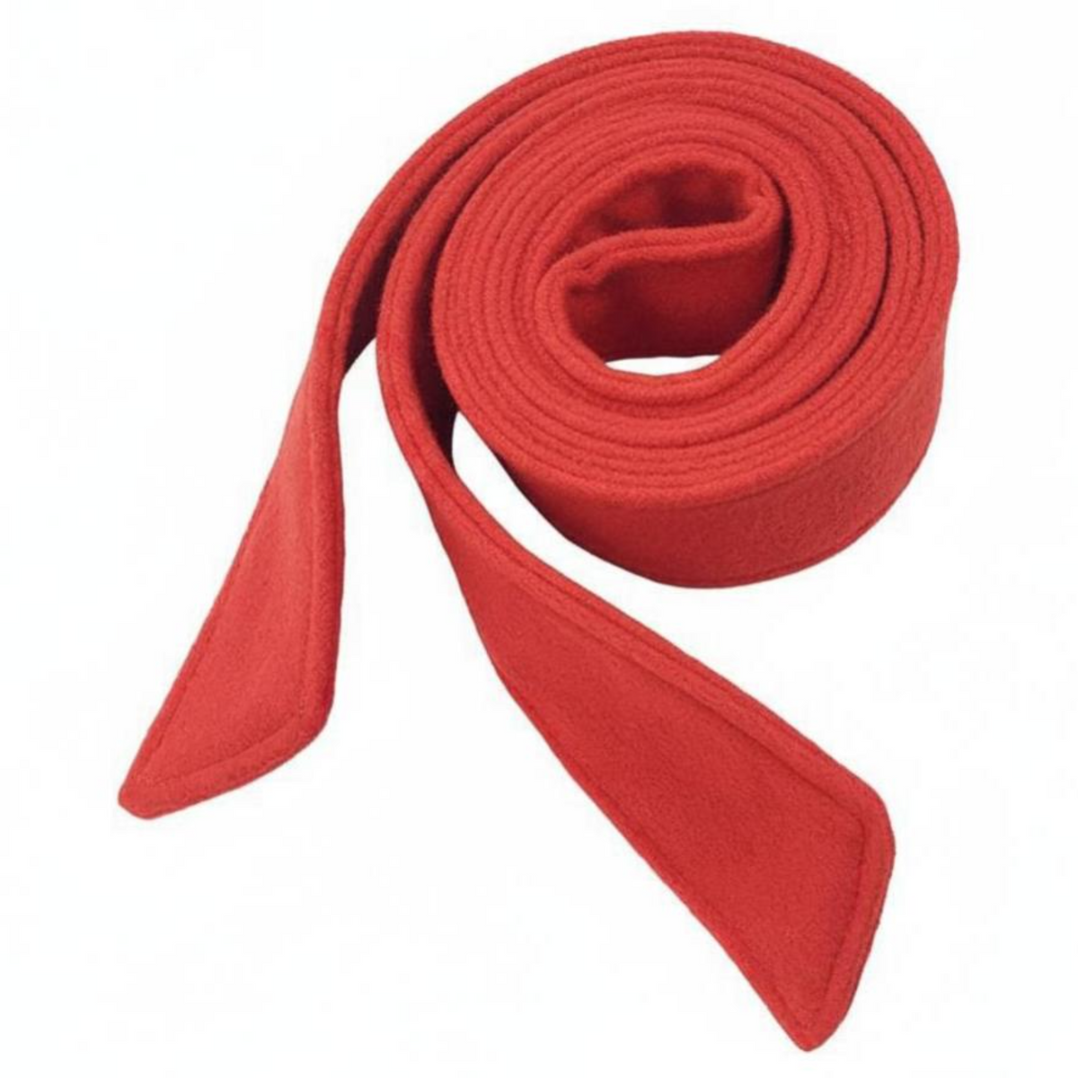 Wool Cloth Belt, Black Waist Tie, Cosplay Accessory