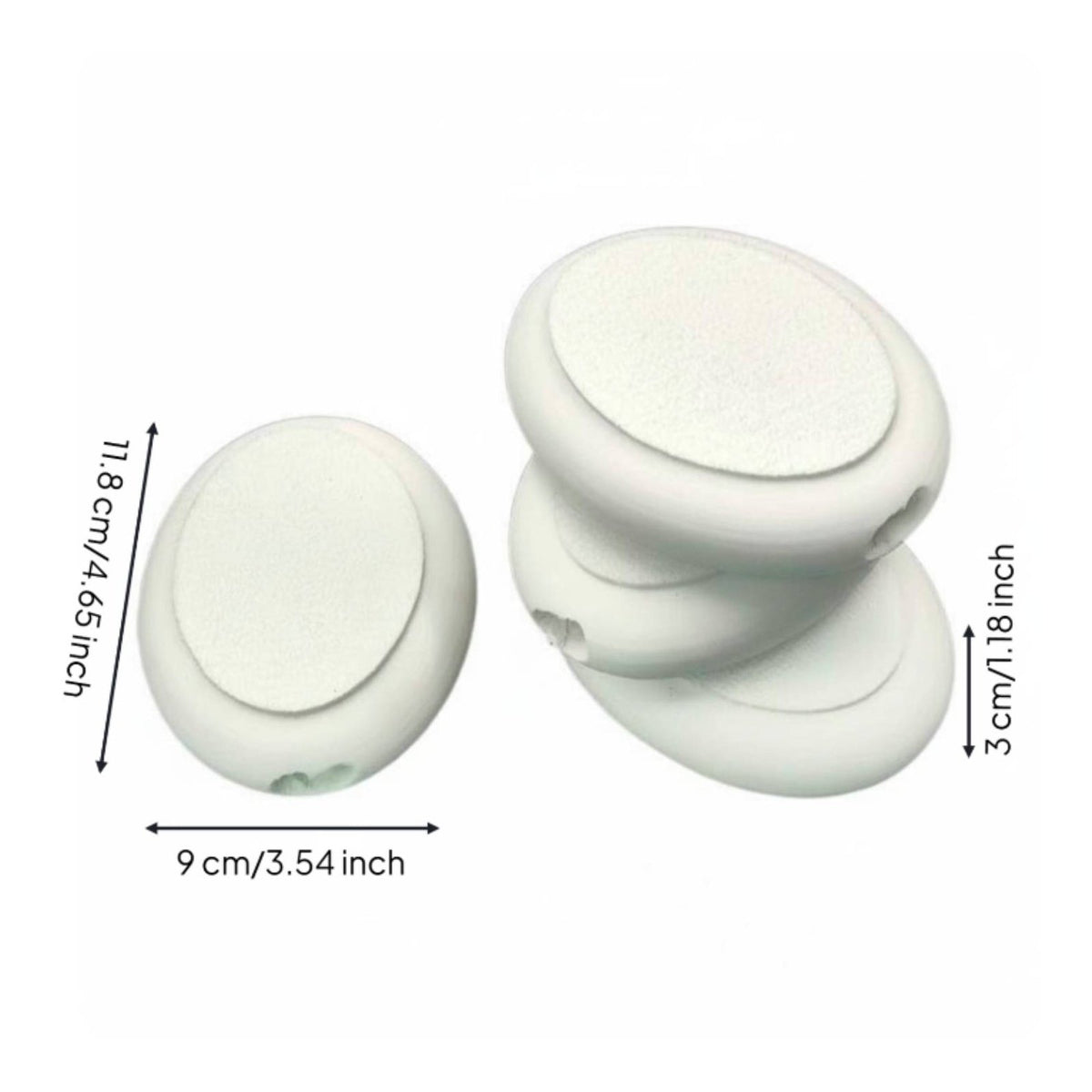 EVA Back Brush Sponge Easy to Replace Back Applicator Replacement Sponge Soft