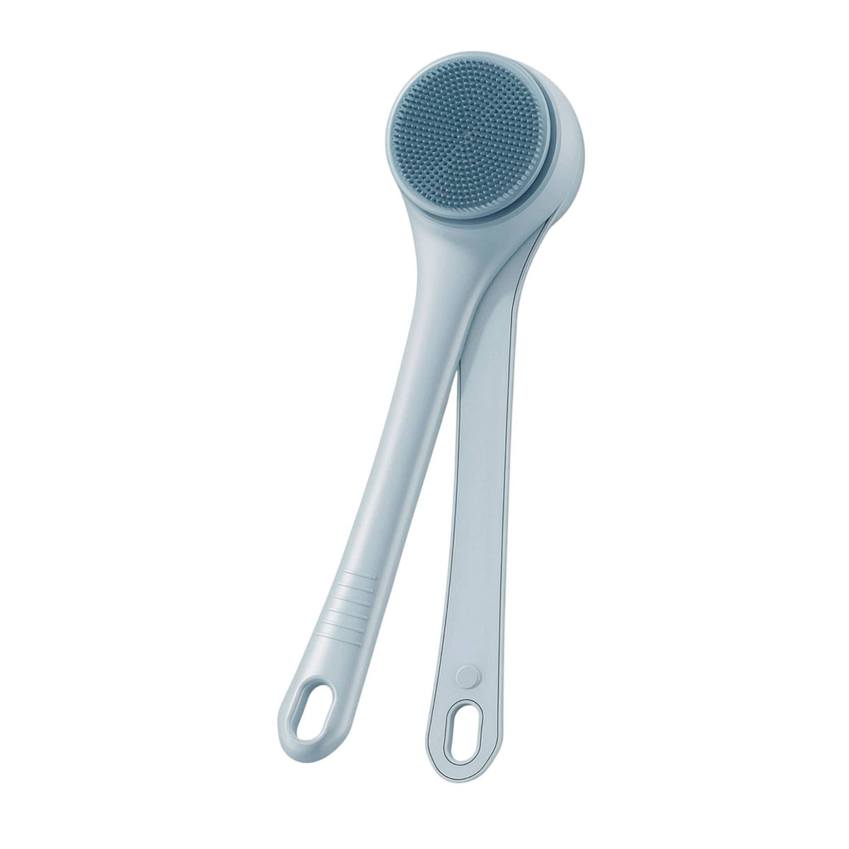 Bath Brush with Interchangeable Heads Waterproof Back Scrubber with Long Handle