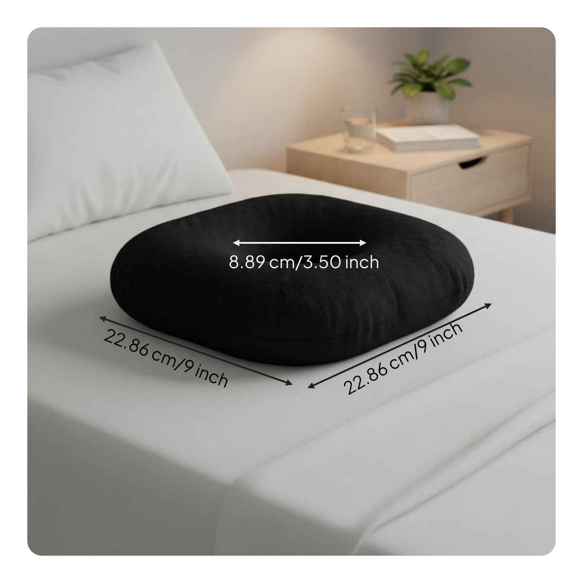 Aural Piercing Recovery Pillow Pressure Relief Wellness Support for Patients