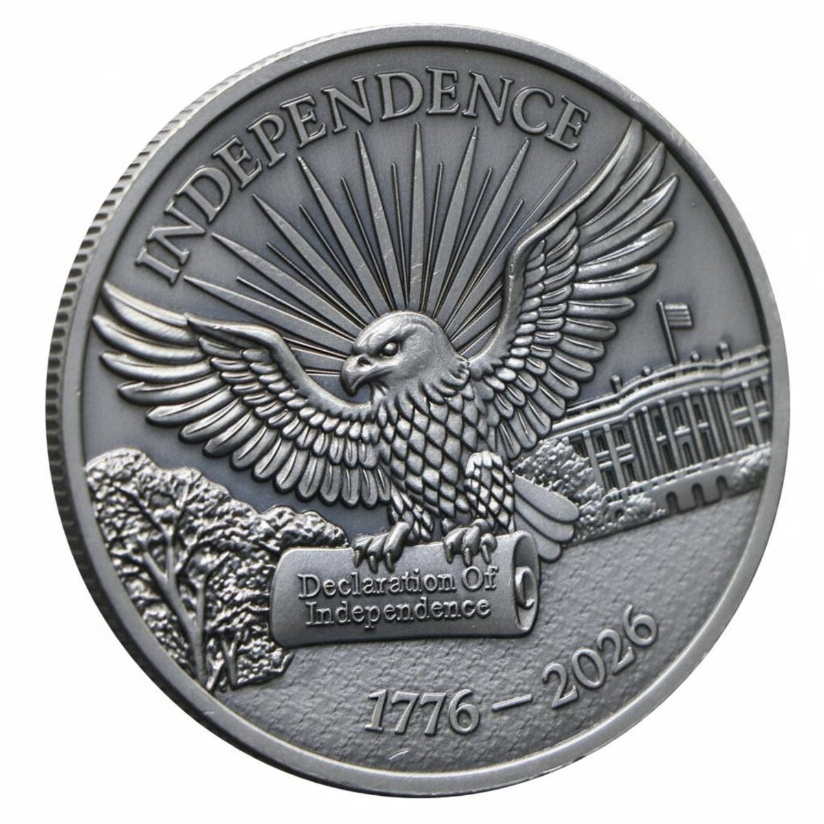 American Independence 250th Anniversary Coin Long-Lasting Metal Construction