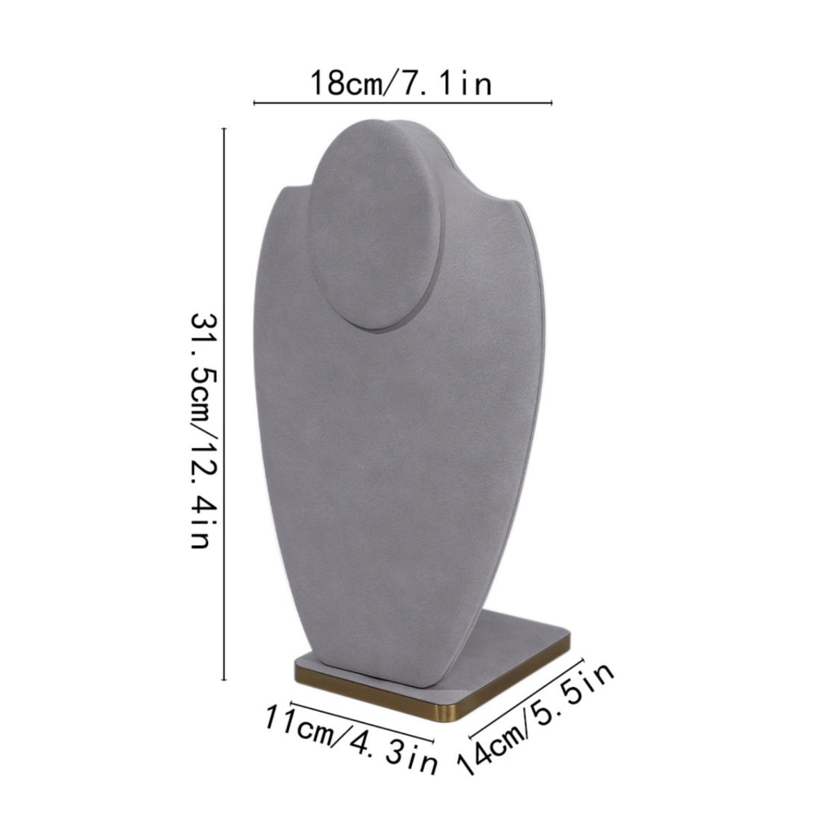 Necklace Display Bust Light Luxury Design Jewelry Mannequin Stand