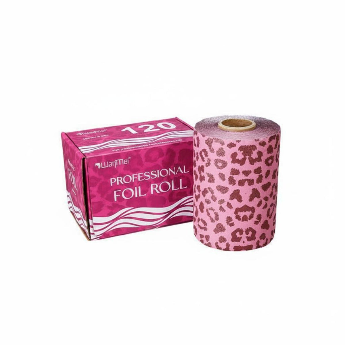 Leopard Print Highlighting Foil Non-Slip Grip Salon Supply Built-In