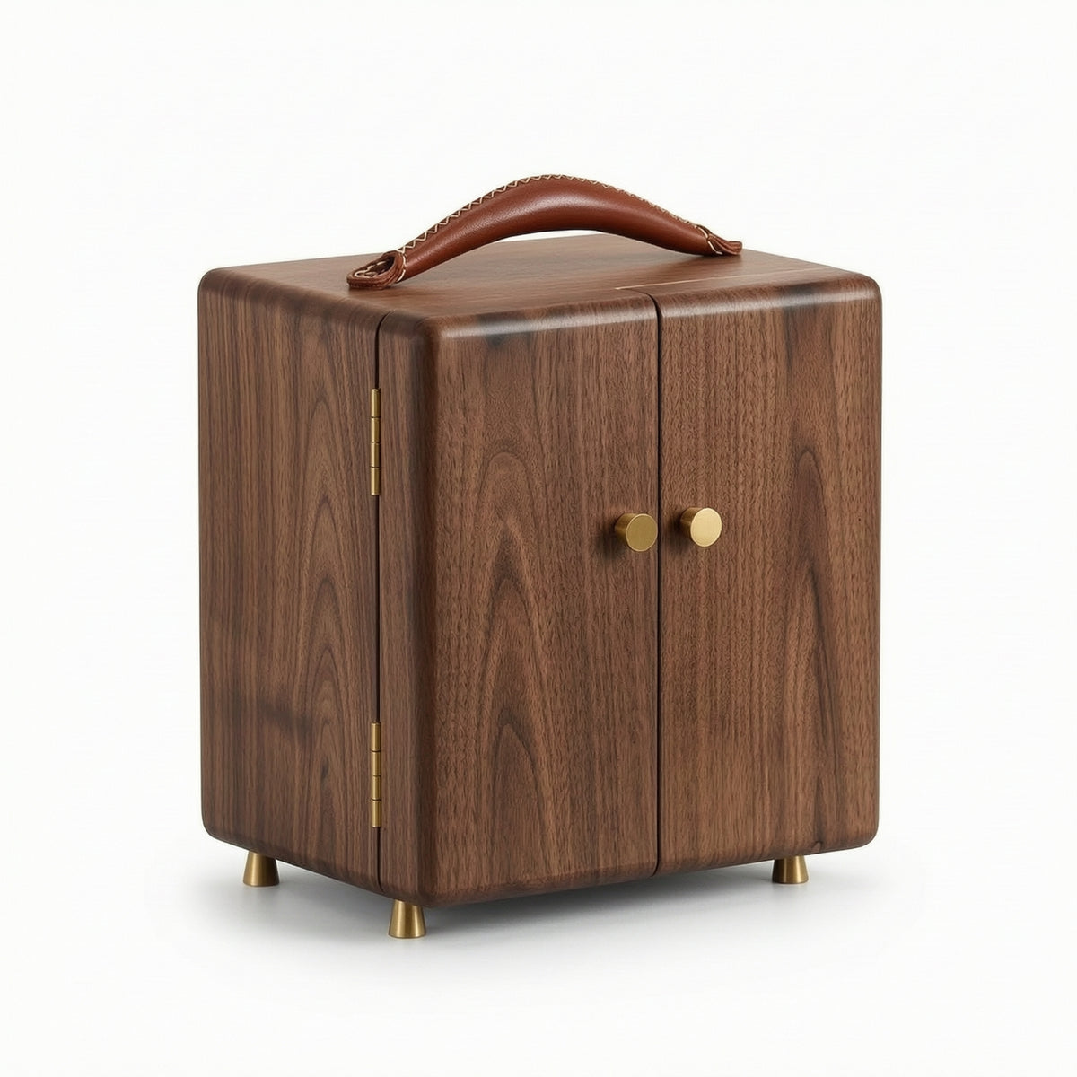 Jewelry Cabinet with Side Doors Portable Jewelry Armoire with Drawers Furniture for Dresser