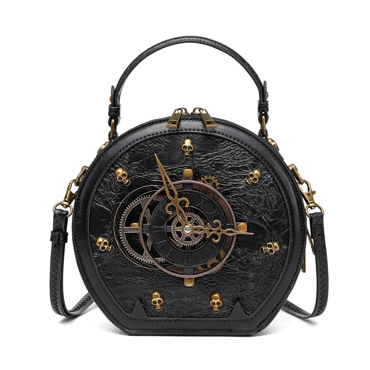 Crossbody Bag Steampunk Purse Gothic for Concerts, Travel, Women