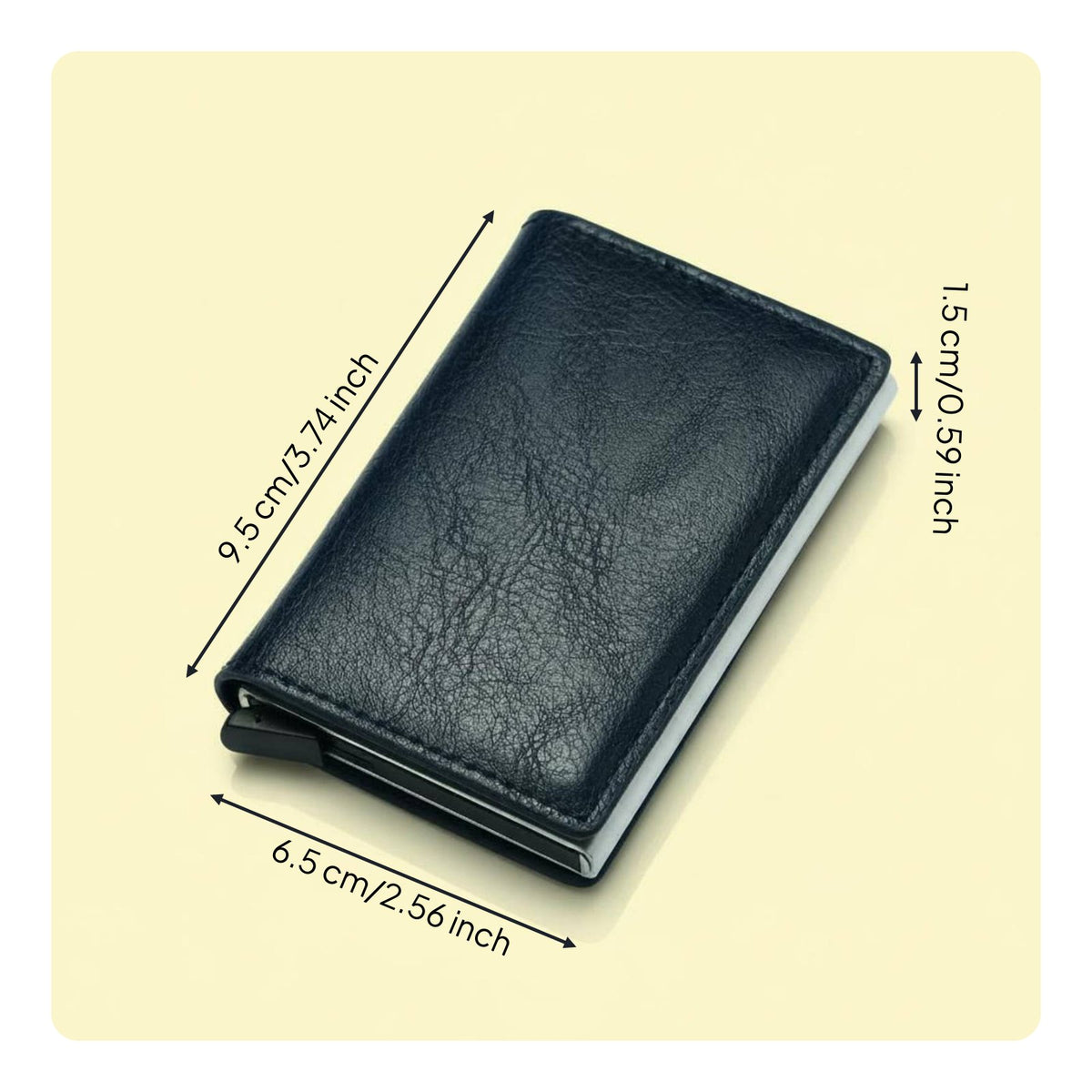 Blocking Wallet Large Capacity Personal Accessory for Travel