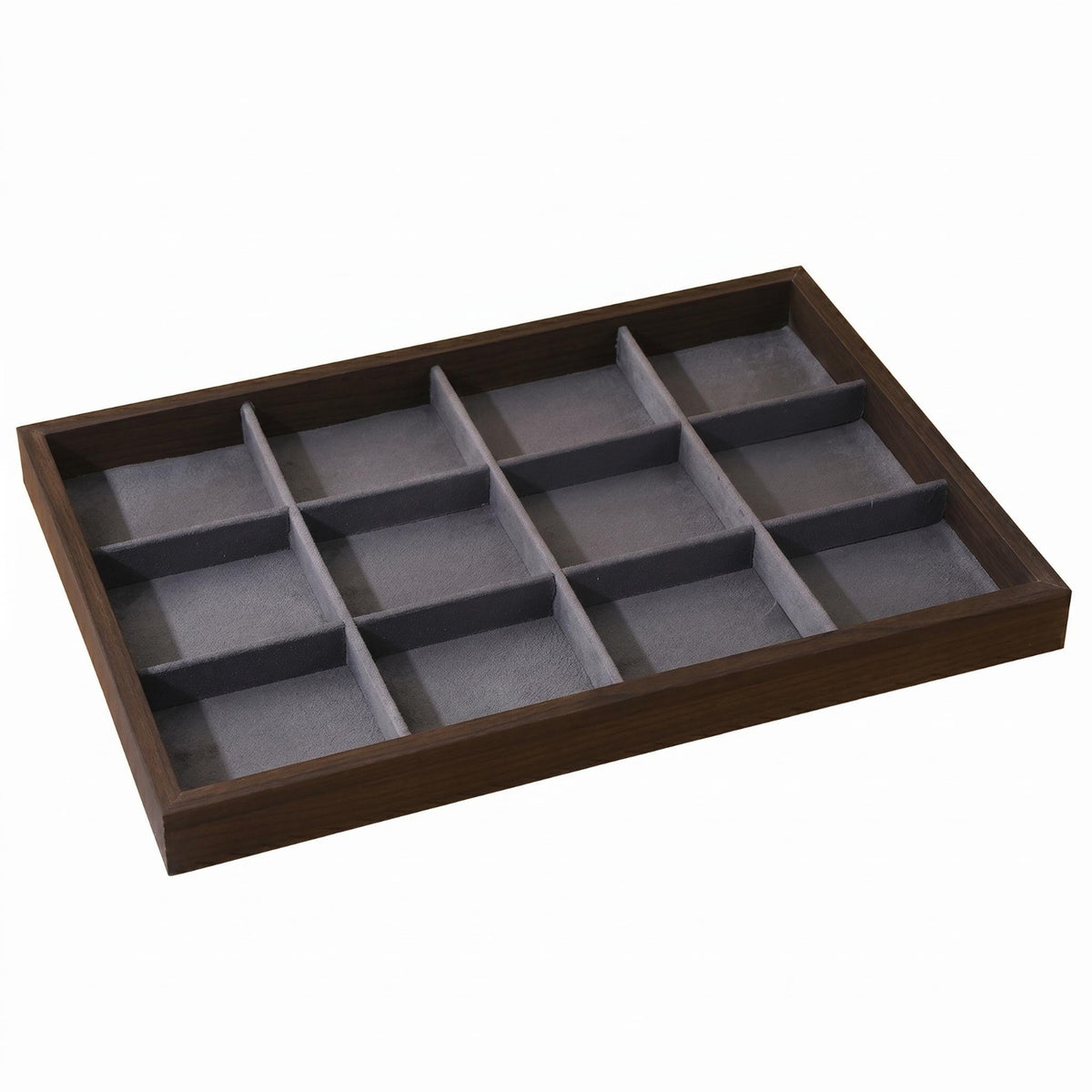 Jewelry Display Tray Rectangular Jewelry Tray Velvet-Lined