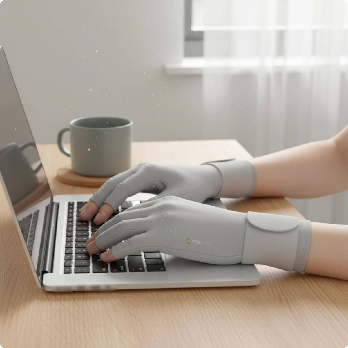 Fingerless Compression Glove Discomfort Reduction Carpal Tunnel Glove