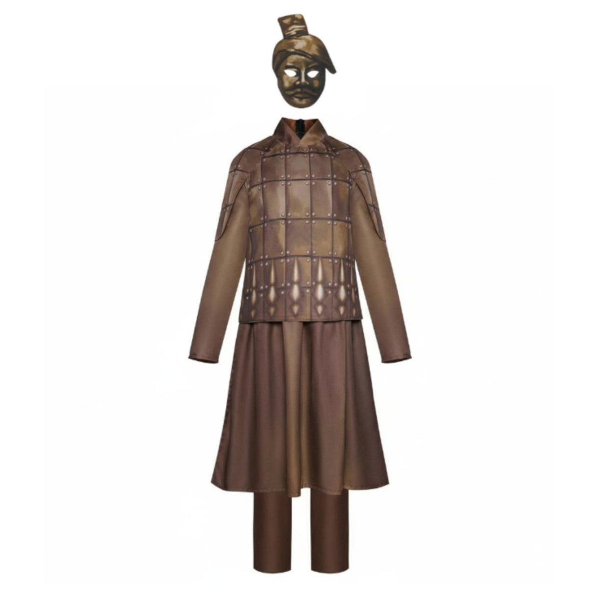 Terracotta soldier Costume grown-up and Child Sizes Cosplay Outfit for Conventions
