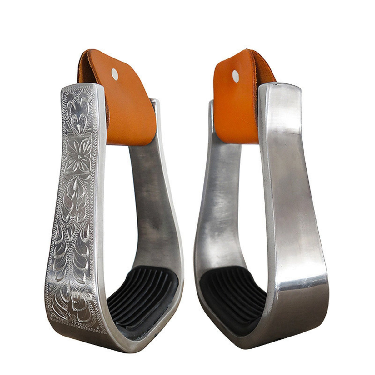 Engraved Western Foot Support Lightweight Equestrian Gear Stable Ride for Adult Riders