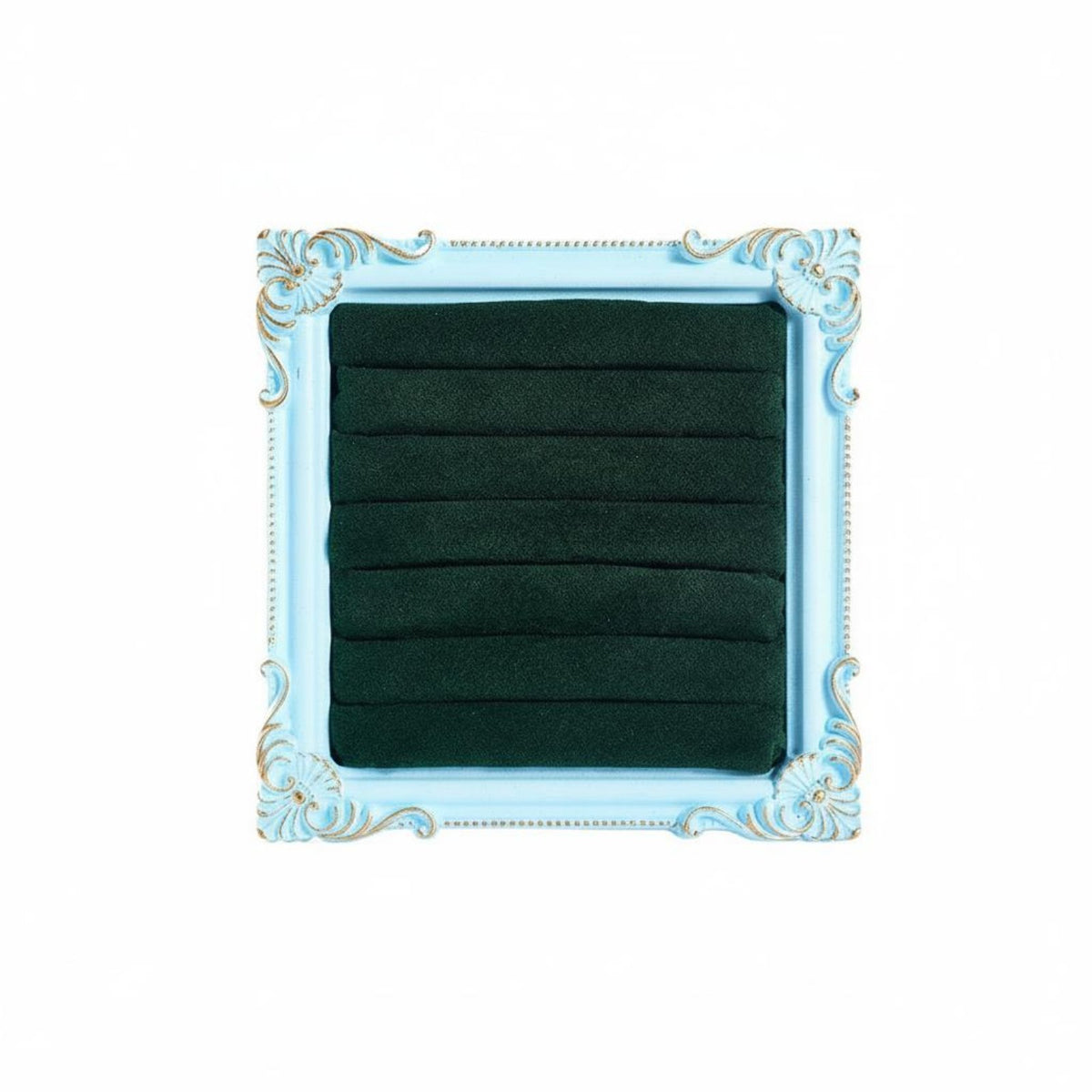 Photo Frame Design Band Holder Photography Prop Ornate Jewelry Holder Tray