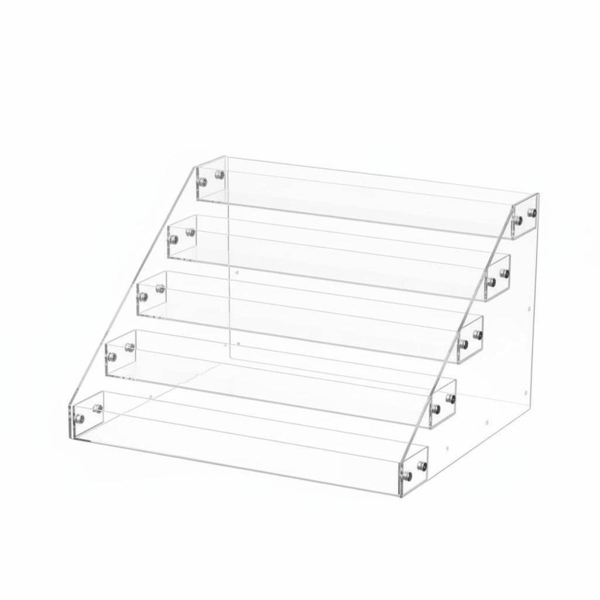 Acrylic Display Riser Multi-Functional Clear Tiered Stand Multifunctional