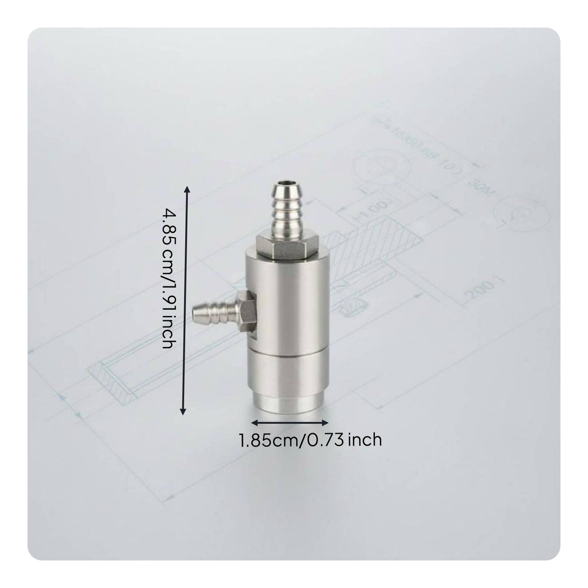 Air Atomizing Nozzle Easy to Install Siphon Spray Nozzle Leak-Proof for Cooling