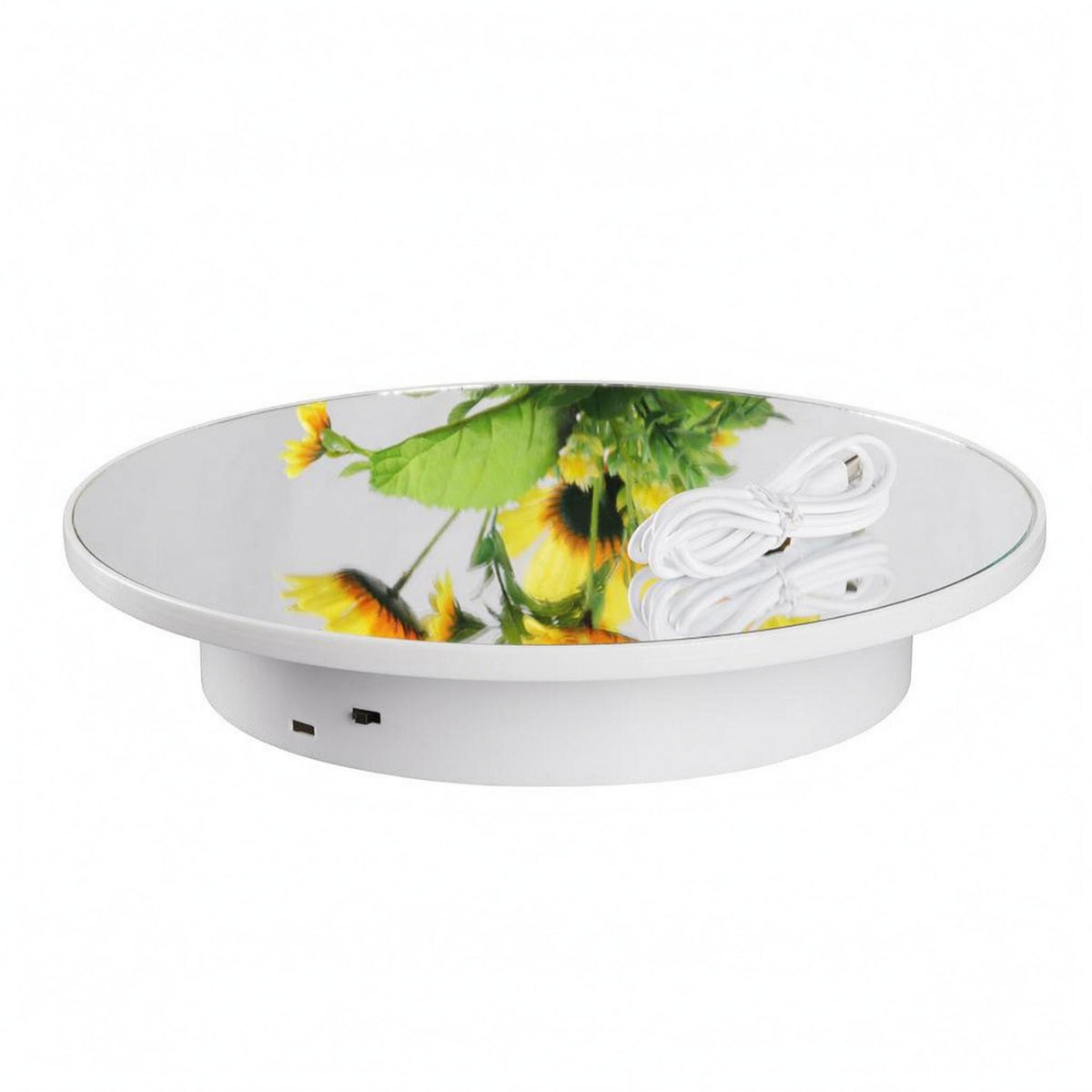 Electric Rotating Display Stand USB Powered Product Photography Turntable Smooth Rotating Display Stand Photographers