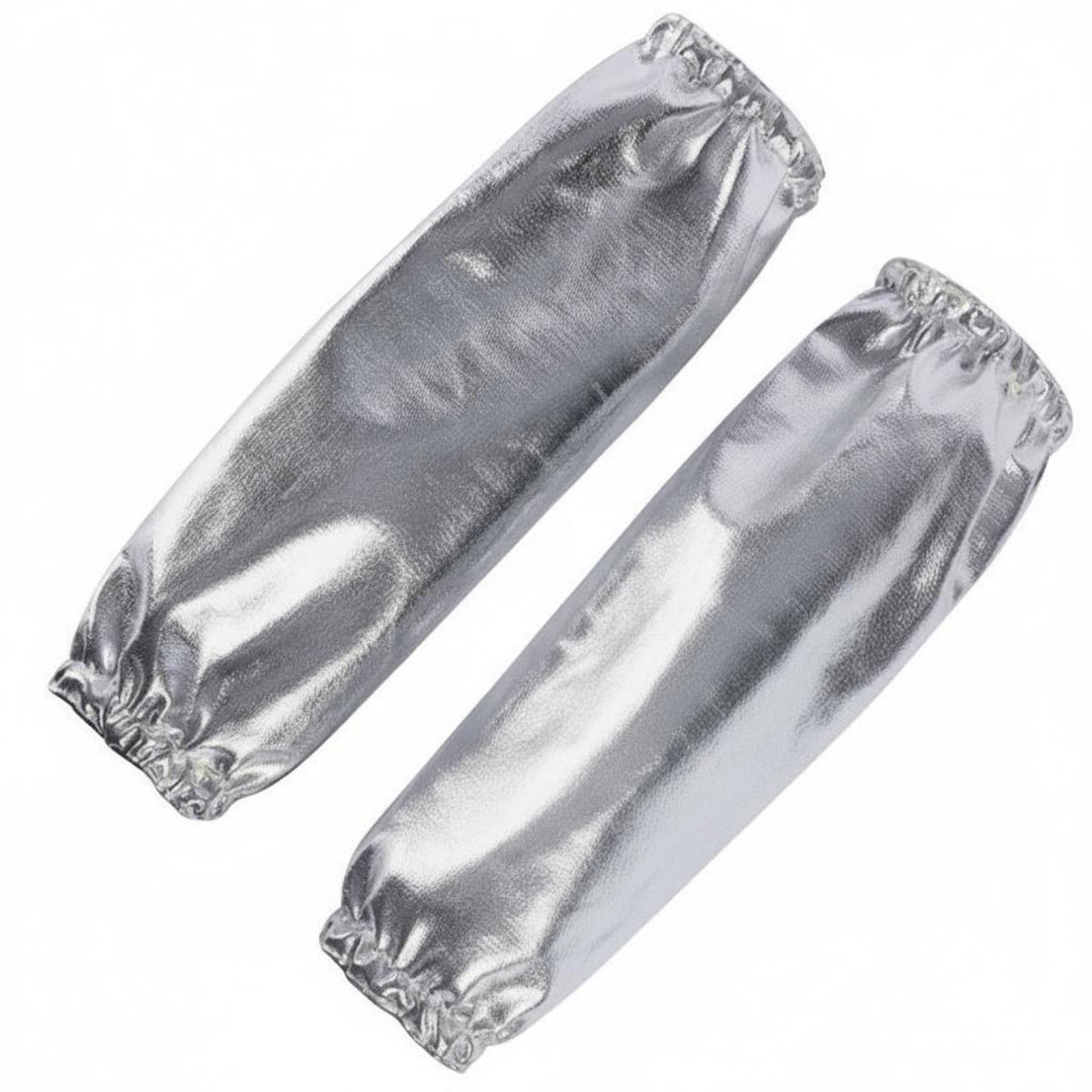 2 Pieces Aluminum Foil Oversleeve Ember Proof Heat Resistant Arm Sleeve