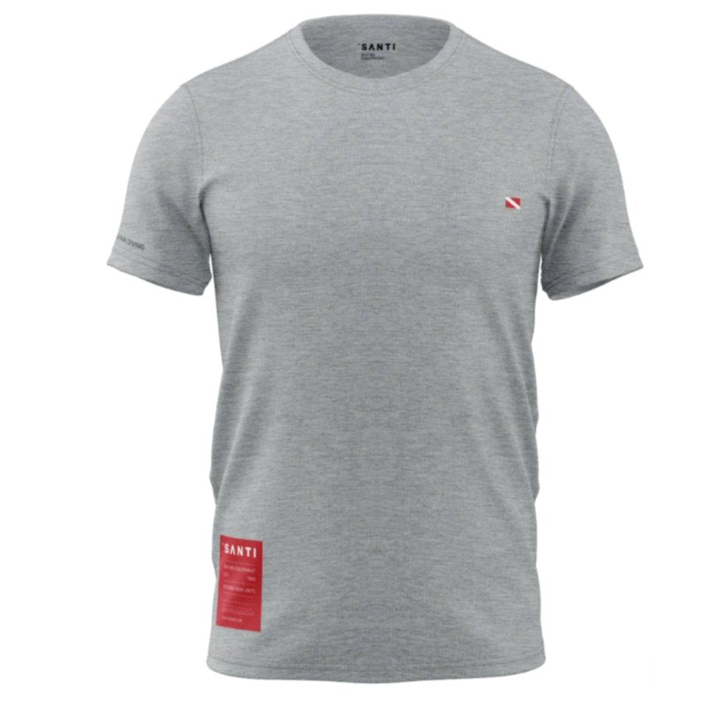 Technical Diver T-Shirt Prepare Series Short Sleeve Unisex Cotton