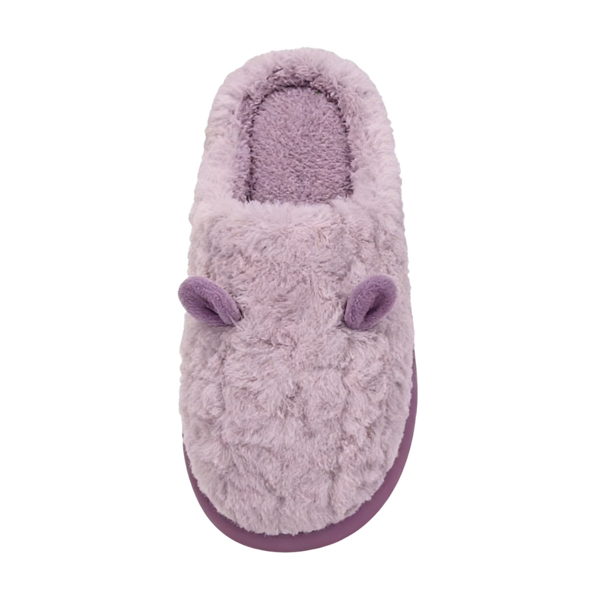 Plush Cotton House Shoes, Thick Sole, Women's Indoor Home Shoes, Winter Warm, Non-Slip Foam, Snug Fleece