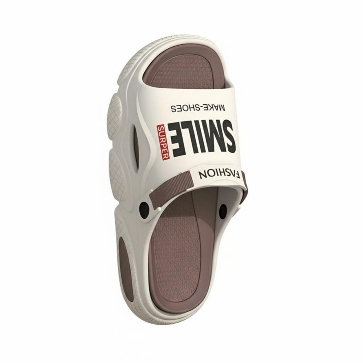 Men's Summer Outdoor Slides, 2025 Versatile Sandals, Non-Slip Thick Sole, Lightweight Foam Beach Shoes
