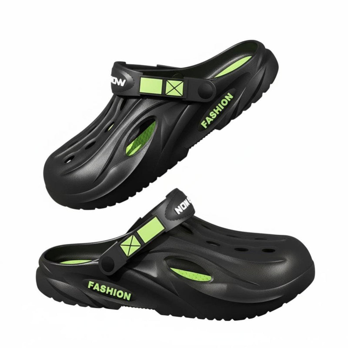 Thick Sole Clogs, Anti-Odor, Men's Summer Slides, Breathable Sandals