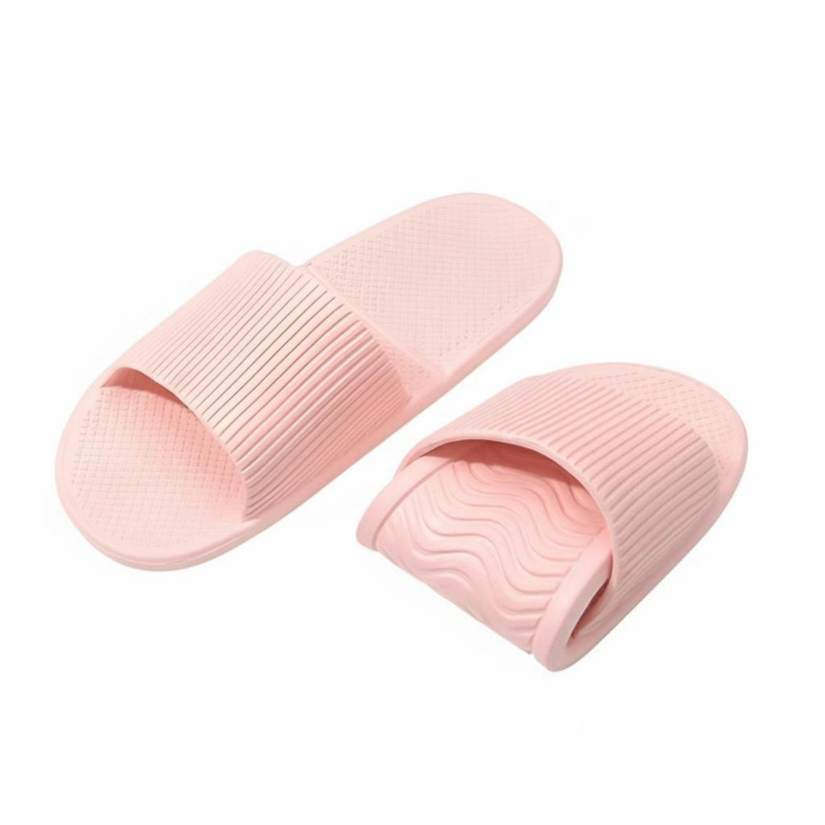 Foldable Travel House Shoes, Non-Slip Foam Soft Sole, Portable Hotel Bathroom Shoes for Men & Women