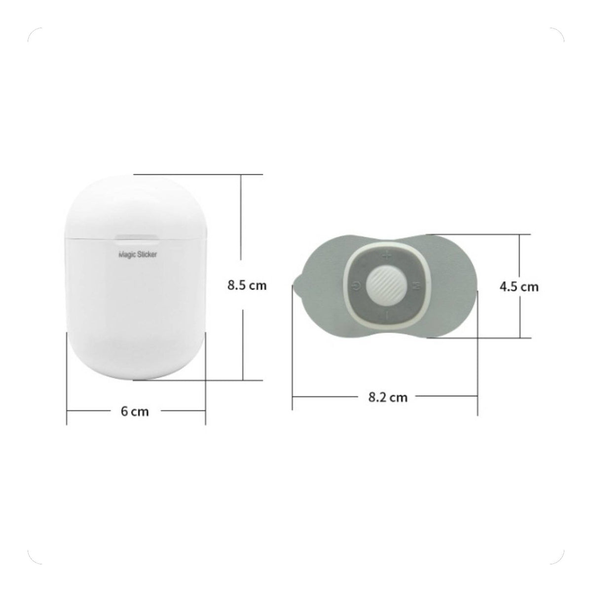 Mini Massage Patch, Vibration, Portable, Multi-Function, Full Body