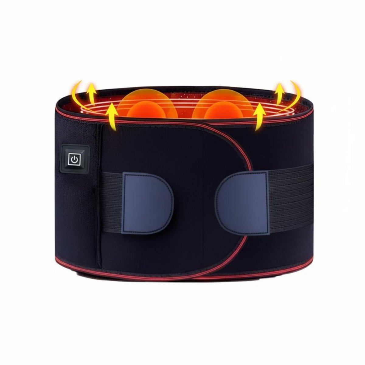 Graphene Therapy Waist Belt, Electric Heating, Adjustable Massage, Reusable