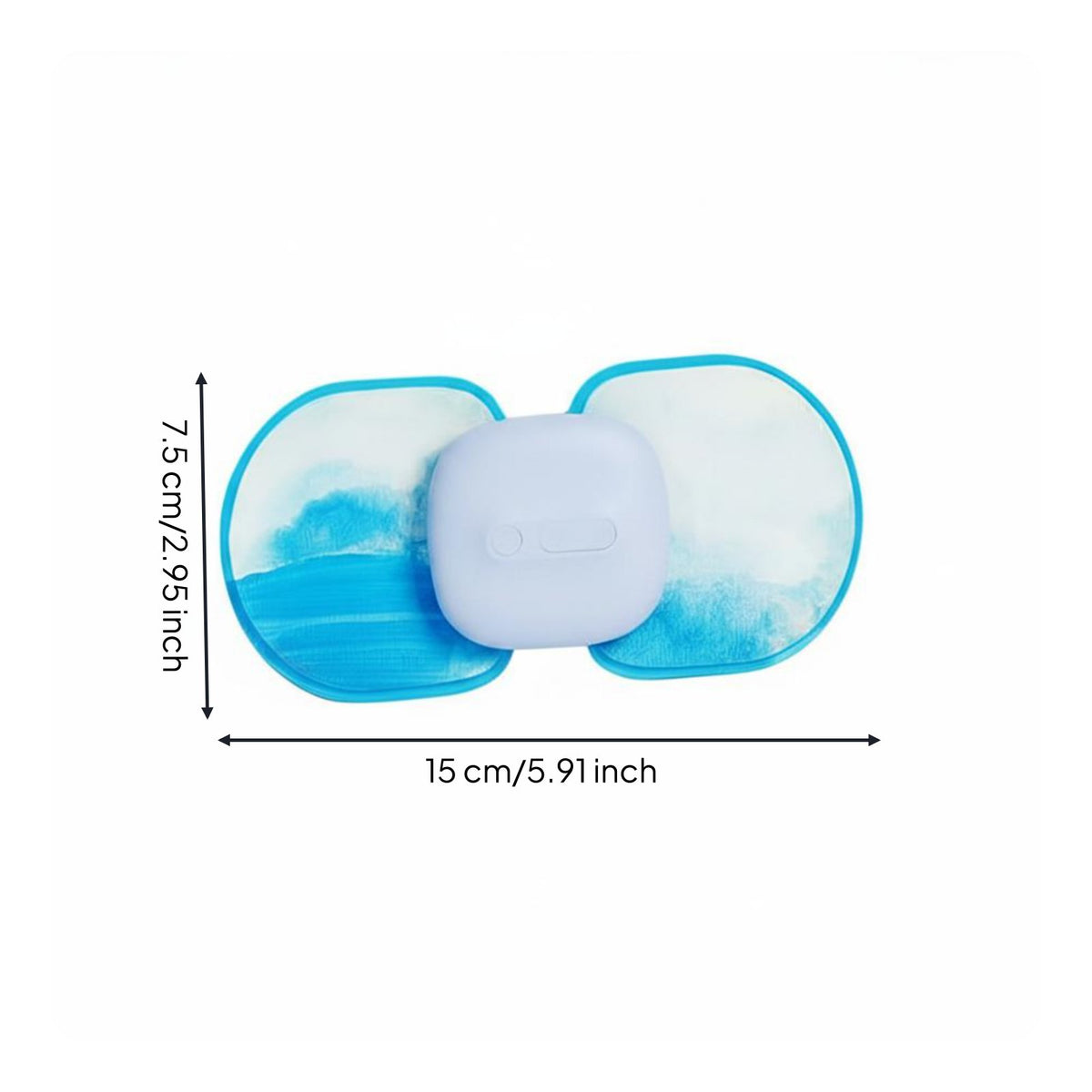 Mini Vibration Patch, Neck & Waist, Full Body, USB Charging