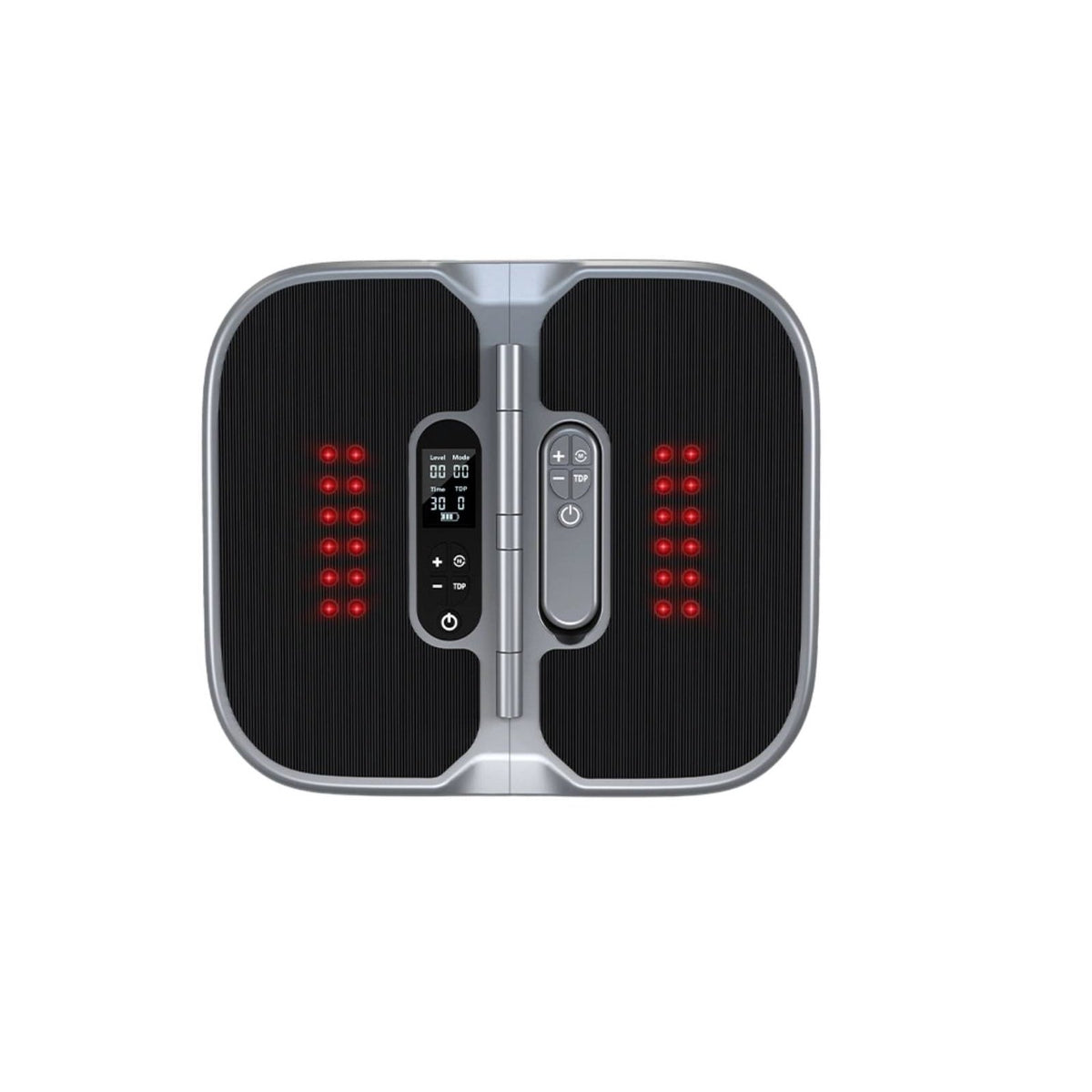 Low Vibration EMS Foot Massager, Infrared Therapy, Adjustable Strength, Certified, Portable for Workplace and Travel