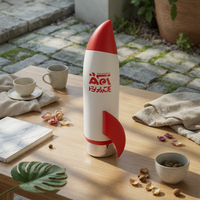 One-Piece Spacecraft Costume Pointed Cone Adult Spacecraft Costume Easy to Wear for Adults