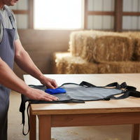 Sheep Anti-Mating Wrap Breathable Material Mesh Sheep Cover Adjustable Straps Livestock Anti Mating Belly Wrap for Farmers