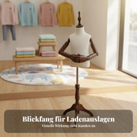 Half Body Kids Mannequin Lightweight Kids Half Body Mannequin Easy Assembly