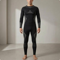 Ski Thermal Underwear Warm Thermal Compression Set Breathable Long Johns for Women, Skiing, Winter Sports