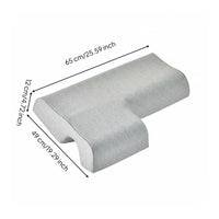 Couples Pillow Ergonomic Couple Pillow Breathable for Boyfriends and Girlfriends, Shared Bed