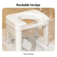 Bedside Commode Chair with Removable container Adjustable Bedside Commode