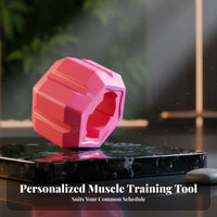 Silicone Jaw Exerciser, Adjustable Facial Muscle Chewing Device for Jawline, Compact, Multi-Color, Random Design