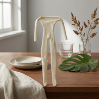 Dye-Blocking Dye Migration Bodysuit Single Piece Full-Length Sleeves Bodysuit