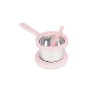 Compact Depilatory Heater with Pouring Spout Portable Depilatory Melting Pot with Spout Easy to Clean Appliance Beginner-Friendly for Beauty Salons