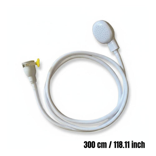 Quick Connect Shower Hose Drill Installation Faucet Attachment Hose Soft Water Stream Washroom Accessory for Pet Owners, Parents