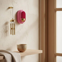 Japanese Design Wind Bell Clear and Healing Sound Brass Entry Chime for Entryway