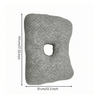 Side Sleeper Ear Canal Pillow Polyester Ear Canal-Hole Pillow Lightweight