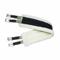 Wool Fleece Girth Anti-Rub Fleece Padded Girth Quick-Quick to Dry Equine Tack for Equestrian
