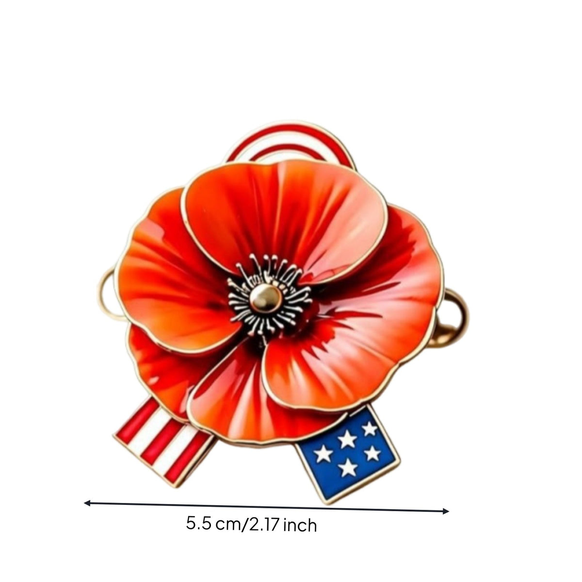 Memorial Day Badge Remembrance Lapel Badge Gift for Families