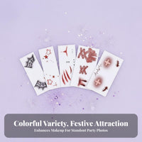 stick-on Facial decorative piece Creates distinctive Makeup Looks Cosmetic Face decorative piece Sheet