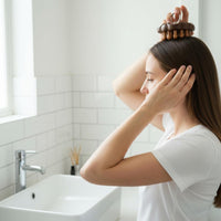 Sandalwood Meridian Comb Multi-Functional Sandalwood Head Massage Comb for Home