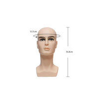 Male Mannequin Head Makeup Practice Hairpiece Display Stand Long-Lasting