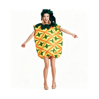 Pineapple Hooded Jumpsuit Stage Performance Hooded Pineapple Costume Halloween