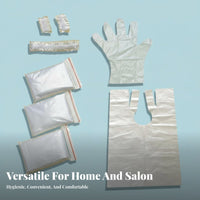 Thickened Material Disposable Hair Dyeing Cape Hygienic Disposable Hair Dye Apron Tear-Resistant for Barbers, Adults, Barbershop, Shampooing